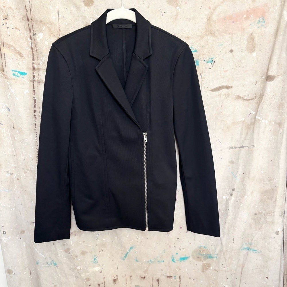 Helmut Lang Compact Rib Zip Blazer - Picture 2 of 5